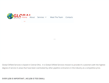Tablet Screenshot of globaloilfieldservicesllc.com